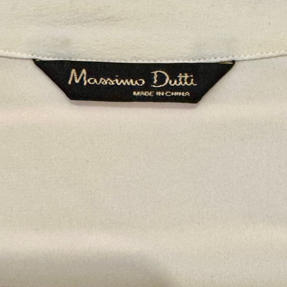 Massimo Dutti | Cream Blouse for Women - Picture 6 of 7